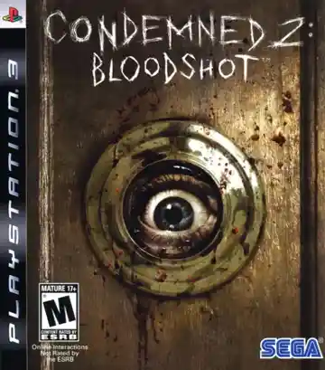 Condemned 2 - Bloodshot (USA) (v1.01) (Disc) (Update) box cover front